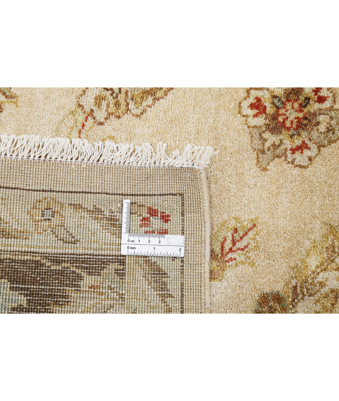 Ziegler 8'0'' X 9'9'' Hand-Knotted Wool Rug 8'0'' x 9'9'' (240 X 293) / Beige / N/A