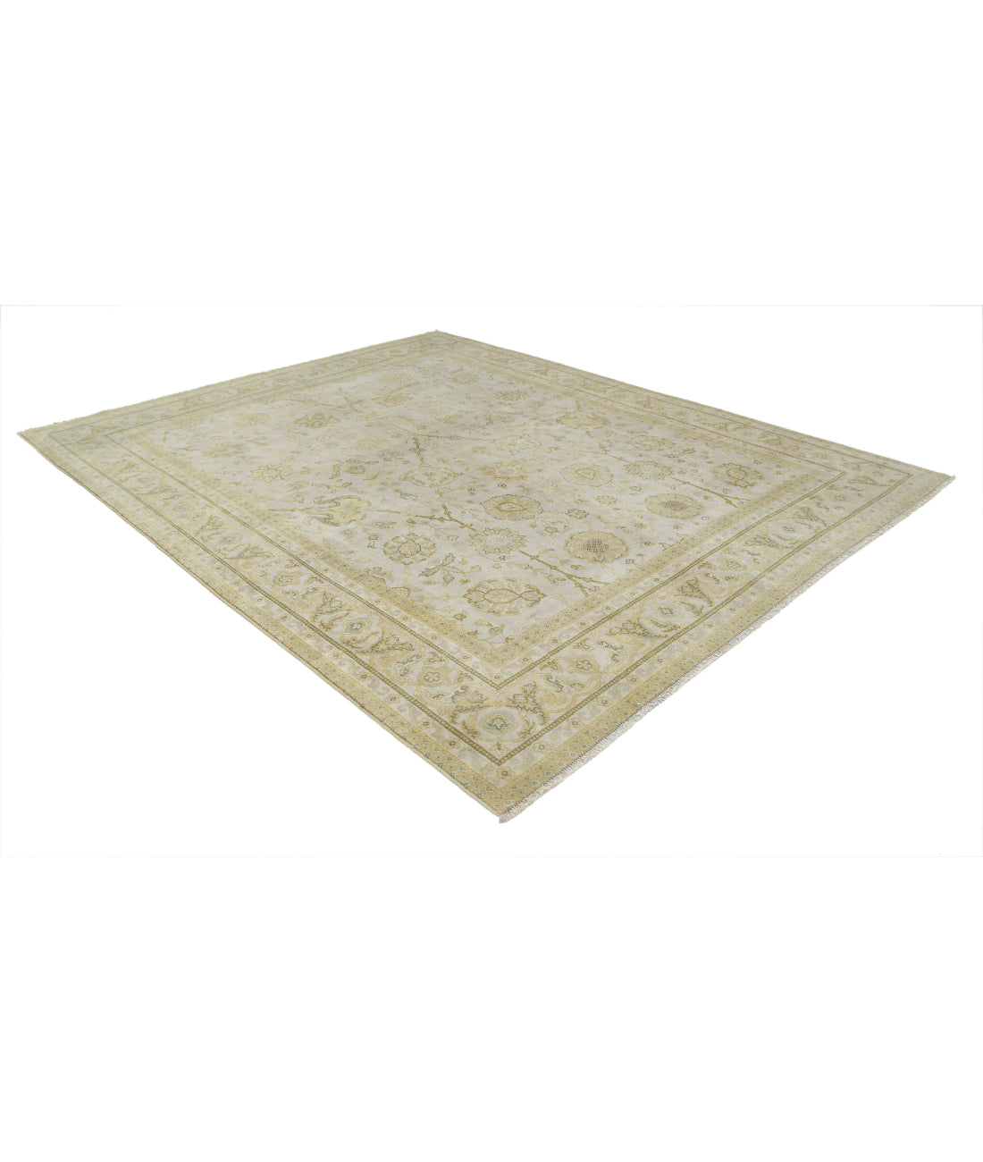 Ziegler 7'9'' X 9'9'' Hand-Knotted Wool Rug 7'9'' x 9'9'' (233 X 293) / Beige / N/A