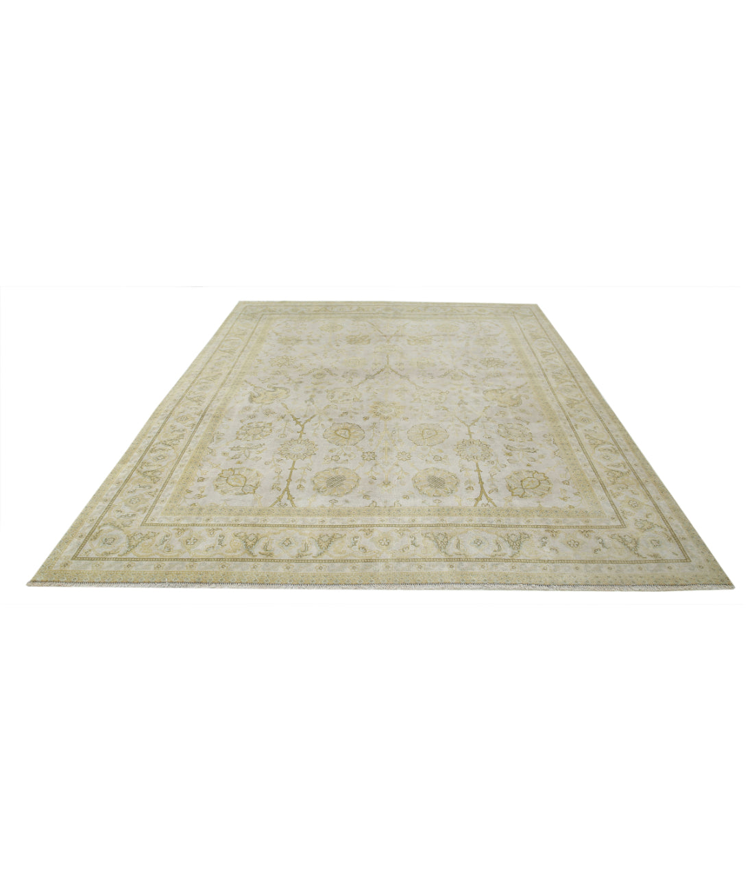 Ziegler 7'9'' X 9'9'' Hand-Knotted Wool Rug 7'9'' x 9'9'' (233 X 293) / Beige / N/A