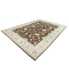 Ziegler 8'8'' X 11'1'' Hand-Knotted Wool Rug 8'8'' x 11'1'' (260 X 333) / Brown / Ivory