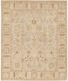 Ziegler 8'2'' X 9'9'' Hand-Knotted Wool Rug 8'2'' x 9'9'' (245 X 293) / Beige / N/A