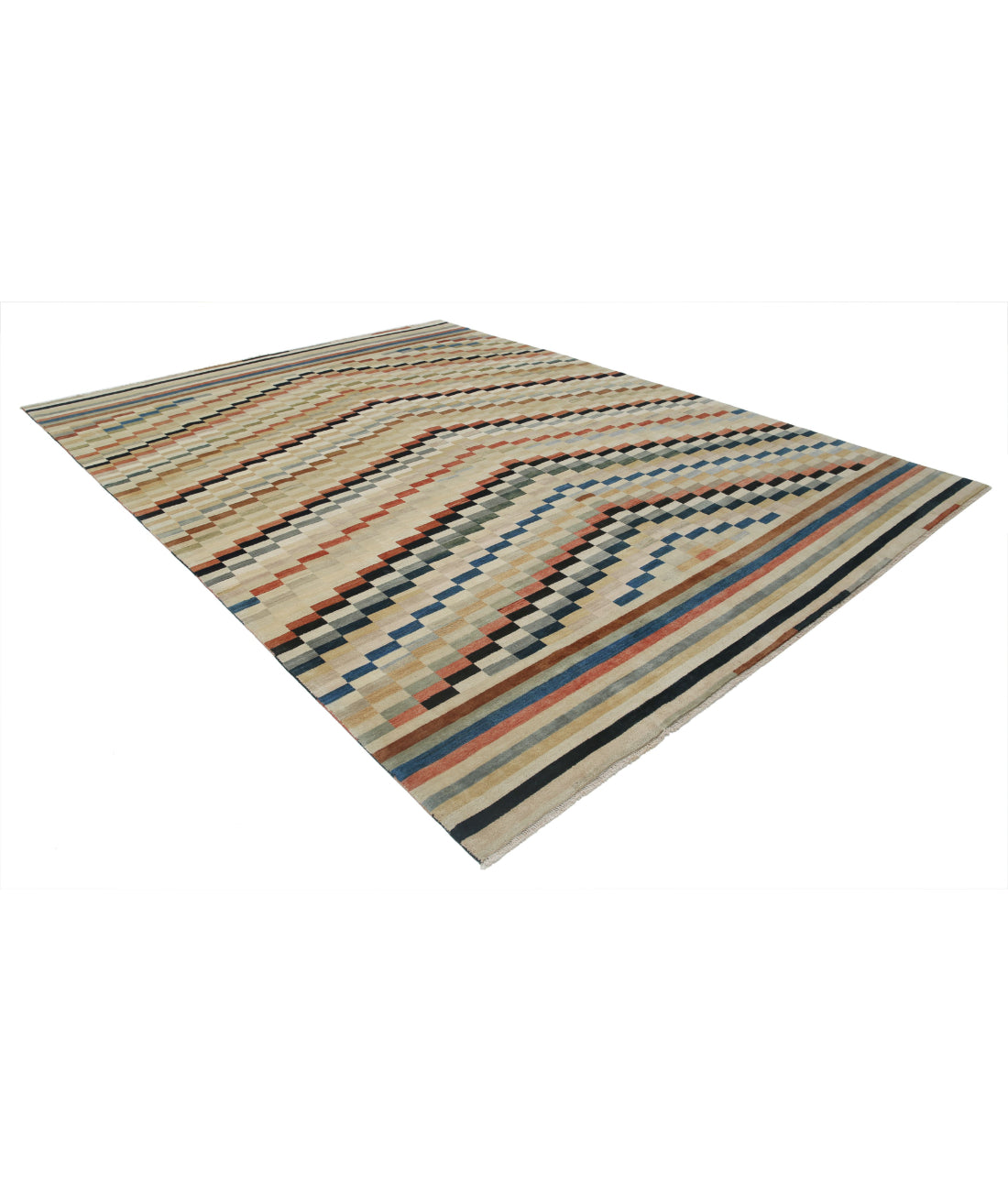 Ziegler 8'11'' X 11'11'' Hand-Knotted Wool Rug 8'11'' x 11'11'' (268 X 358) / Multi / N/A