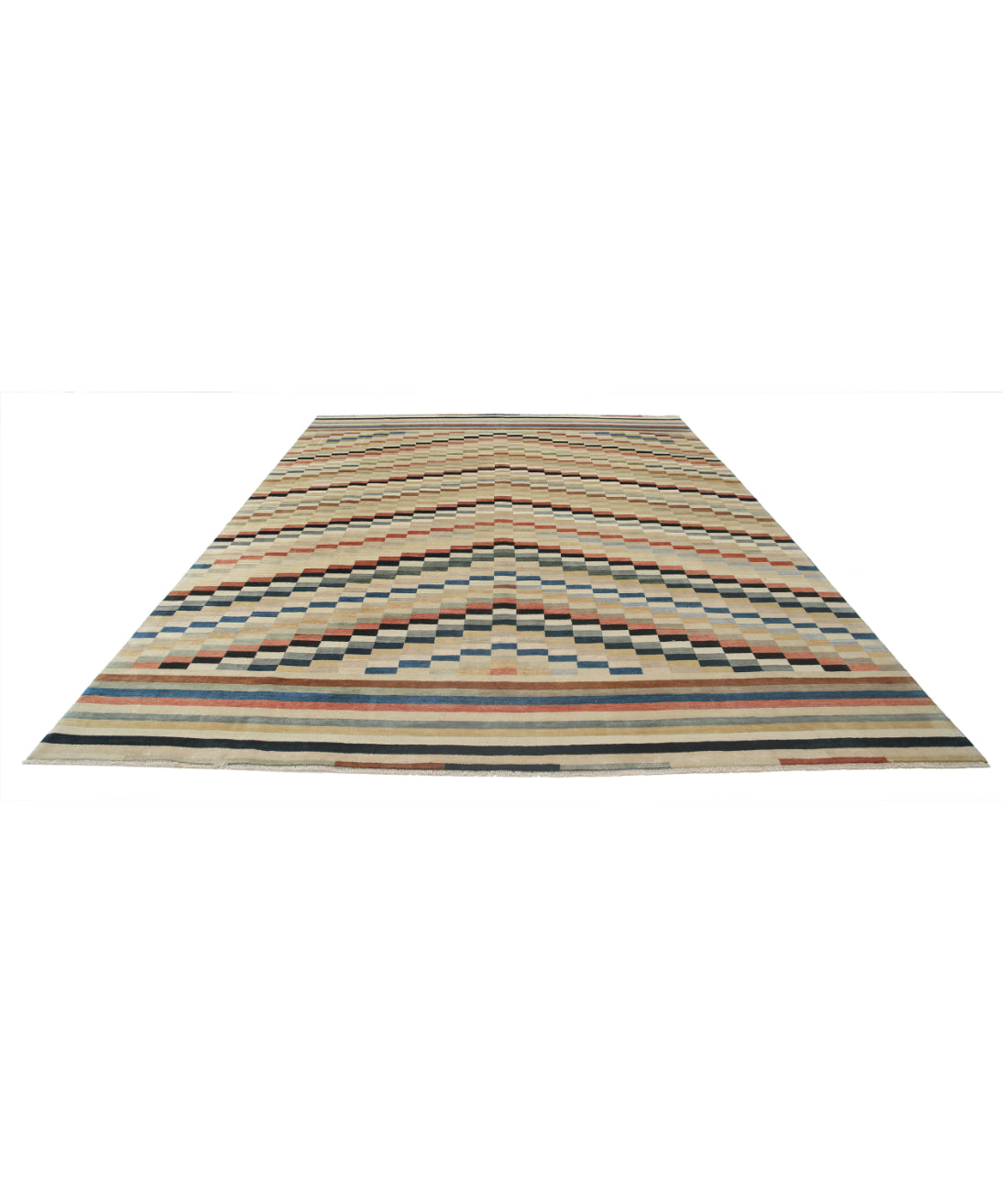 Ziegler 8'11'' X 11'11'' Hand-Knotted Wool Rug 8'11'' x 11'11'' (268 X 358) / Multi / N/A