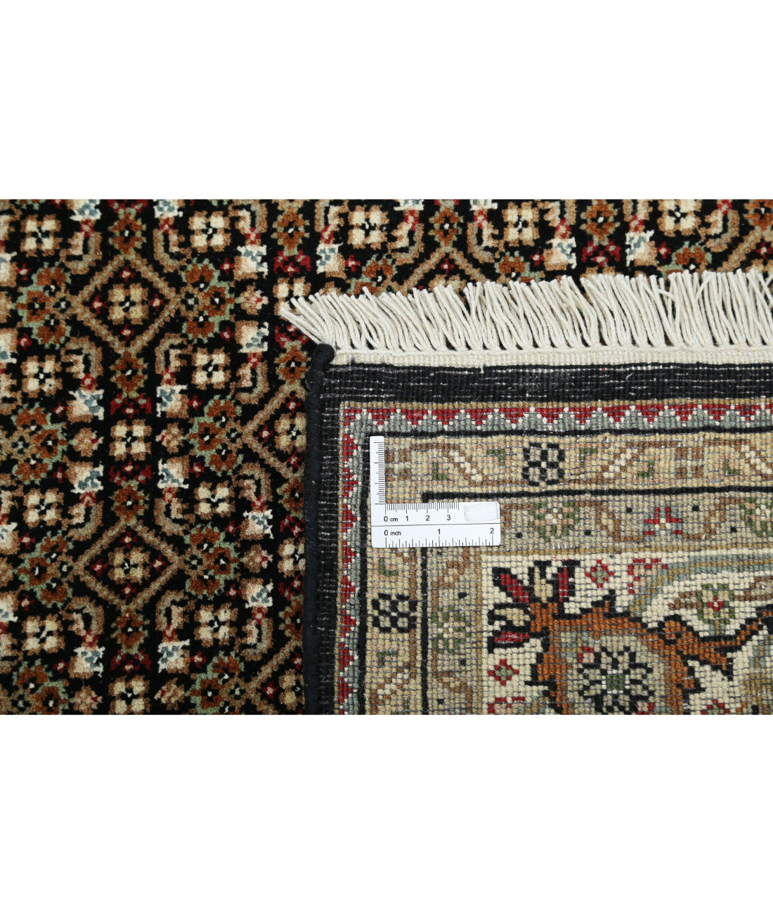 Ziegler 5'6'' X 8'0'' Hand-Knotted Wool Rug 5'6'' x 8'0'' (165 X 240) / Black / N/A