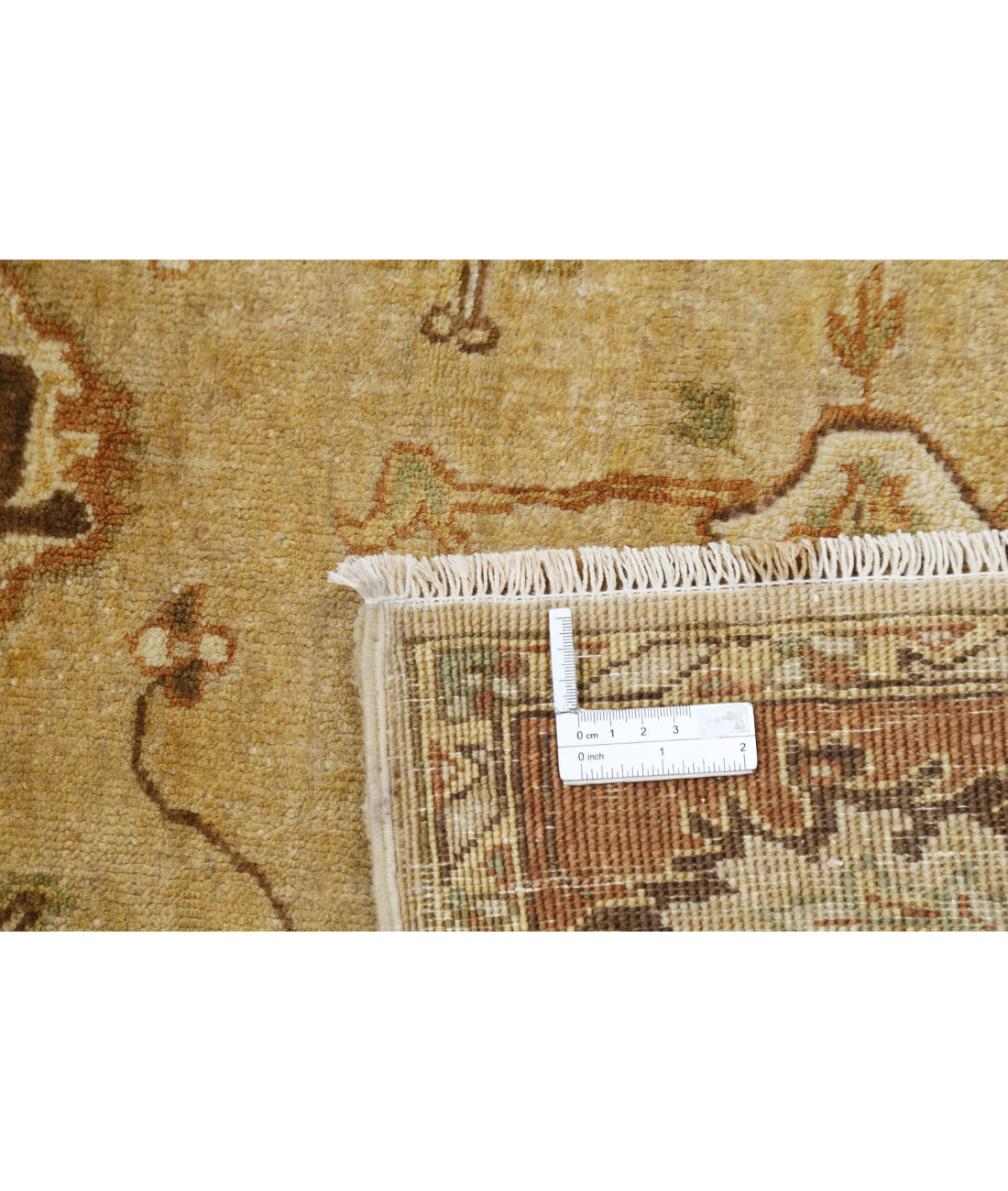 Ziegler 5'5'' X 7'5'' Hand-Knotted Wool Rug 5'5'' x 7'5'' (163 X 223) / Beige / Rust