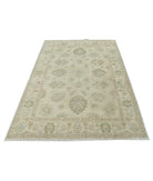 Ziegler 4'4'' X 6'4'' Hand-Knotted Wool Rug 4'4'' x 6'4'' (130 X 190) / Ivory / N/A