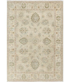 Ziegler 4'4'' X 6'4'' Hand-Knotted Wool Rug 4'4'' x 6'4'' (130 X 190) / Ivory / N/A