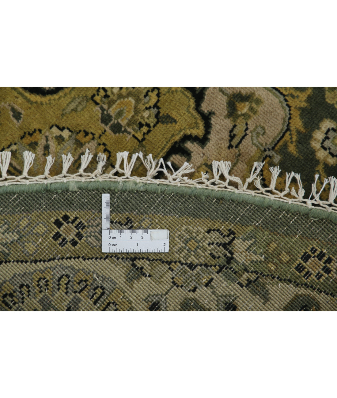 Ziegler 5'9'' X 5'10'' Hand-Knotted Wool Rug 5'9'' x 5'10'' (173 X 175) / Green / N/A