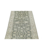 Ziegler 2'7'' X 9'11'' Hand-Knotted Wool Rug 2'7'' x 9'11'' (78 X 298) / Grey / Ivory