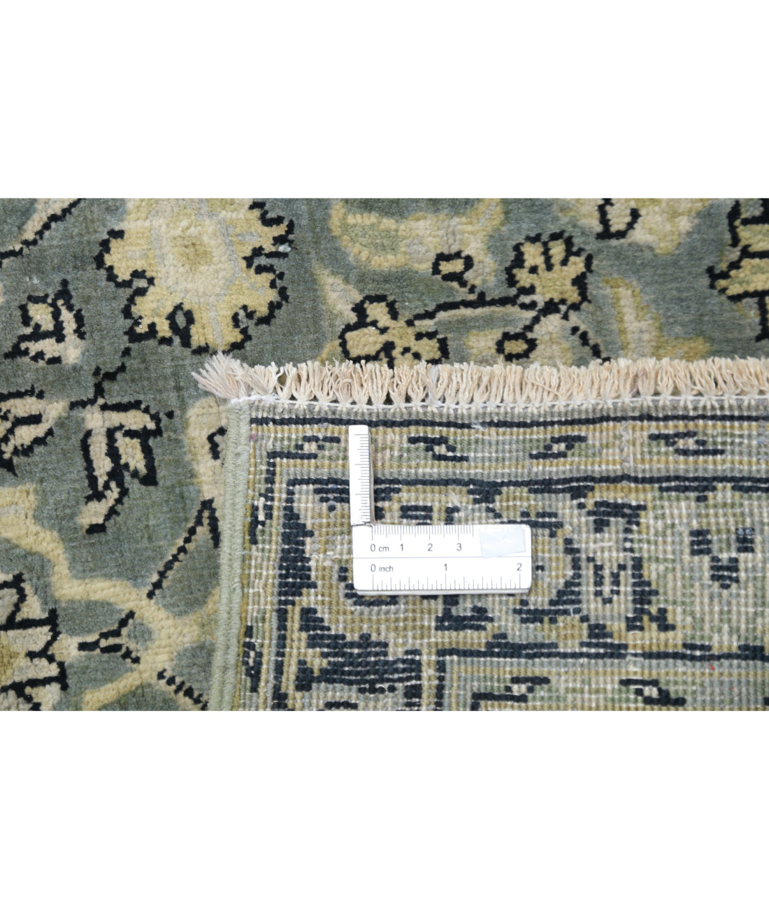 Ziegler 1'11'' X 3'11'' Hand-Knotted Wool Rug 1'11'' x 3'11'' (58 X 118) / Green / N/A