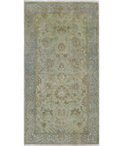 Ziegler 2'0'' X 3'9'' Hand-Knotted Wool Rug 2'0'' x 3'9'' (60 X 113) / Green / N/A