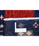 Gabbeh 8'2'' X 9'9'' Hand-Knotted Wool Rug 8'2'' x 9'9'' (245 X 293) / Blue / Red