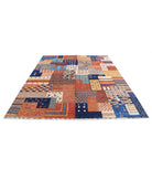 Gabbeh 8'0'' X 9'8'' Hand-Knotted Wool Rug 8'0'' x 9'8'' (240 X 290) / Multi / Multi