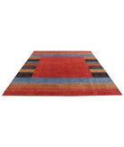 Gabbeh 8'4'' X 9'7'' Hand-Knotted Wool Rug 8'4'' x 9'7'' (250 X 288) / Multi / Multi