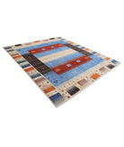 Gabbeh 8'2'' X 9'6'' Hand-Knotted Wool Rug 8'2'' x 9'6'' (245 X 285) / Multi / Multi