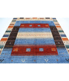 Gabbeh 8'2'' X 9'6'' Hand-Knotted Wool Rug 8'2'' x 9'6'' (245 X 285) / Multi / Multi