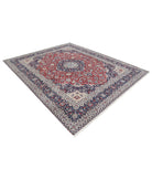 Heritage 8'1'' X 9'11'' Hand-Knotted Wool Rug 8'1'' x 9'11'' (243 X 298) / Red / Blue