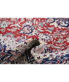 Heritage 8'1'' X 9'11'' Hand-Knotted Wool Rug 8'1'' x 9'11'' (243 X 298) / Red / Blue