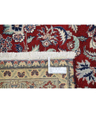 Heritage 8'1'' X 9'11'' Hand-Knotted Wool Rug 8'1'' x 9'11'' (243 X 298) / Red / Blue