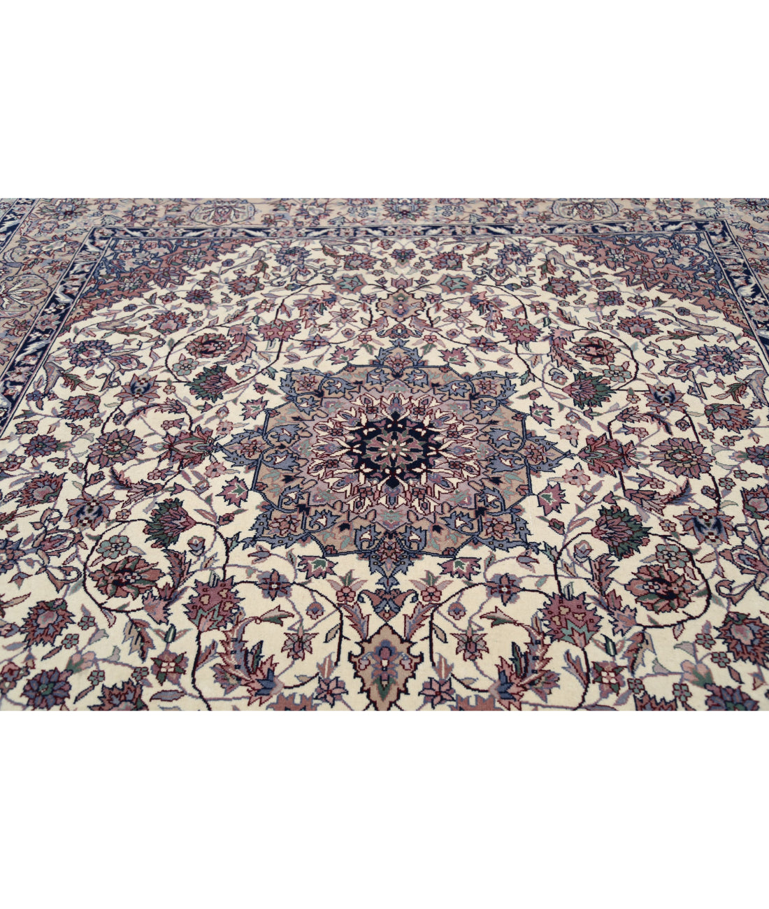 Heritage 5'9'' X 6'8'' Hand-Knotted Wool Rug 5'9'' x 6'8'' (173 X 200) / Ivory / Taupe