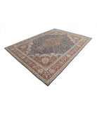 Heritage 8'0'' X 11'1'' Hand-Knotted Wool Rug 8'0'' x 11'1'' (240 X 333) / Blue / Brown