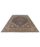 Heritage 8'0'' X 11'1'' Hand-Knotted Wool Rug 8'0'' x 11'1'' (240 X 333) / Blue / Brown