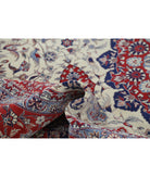 Heritage 8'4'' X 9'11'' Hand-Knotted Wool Rug 8'4'' x 9'11'' (250 X 298) / Ivory / Red