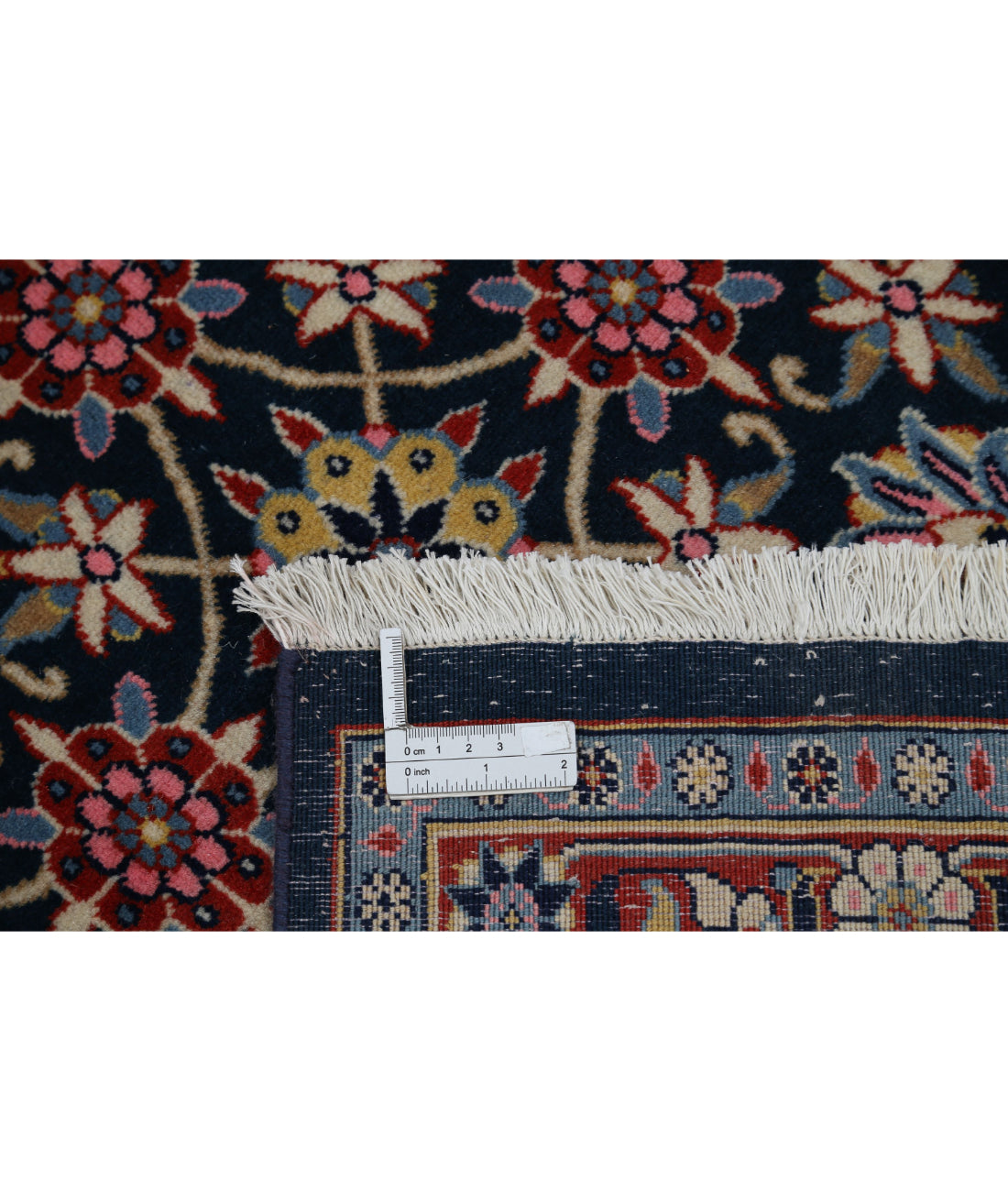 Heritage 2'5'' X 8'7'' Hand-Knotted Wool Rug 2'5'' x 8'7'' (73 X 258) / Blue / Red