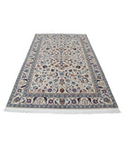 Heritage 5'0'' X 8'0'' Hand-Knotted Wool Rug 5'0'' x 8'0'' (150 X 240) / Ivory / Blue