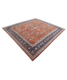 Heritage 8'5'' X 9'3'' Hand-Knotted Wool Rug 8'5'' x 9'3'' (253 X 278) / Red / Blue