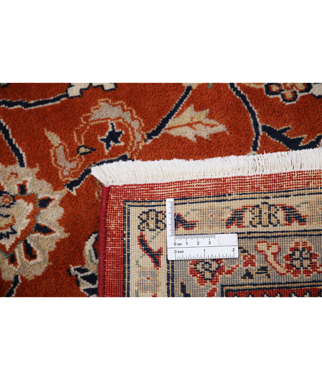 Heritage 8'5'' X 9'3'' Hand-Knotted Wool Rug 8'5'' x 9'3'' (253 X 278) / Red / Blue
