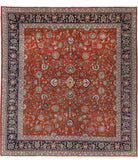 Heritage 8'5'' X 9'3'' Hand-Knotted Wool Rug 8'5'' x 9'3'' (253 X 278) / Red / Blue