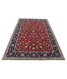 Heritage 4'11'' X 8'0'' Hand-Knotted Wool Rug 4'11'' x 8'0'' (148 X 240) / Red / Blue