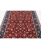 Heritage 4'11'' X 8'0'' Hand-Knotted Wool Rug 4'11'' x 8'0'' (148 X 240) / Red / Blue