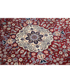 Heritage 6'0'' X 9'0'' Hand-Knotted Wool Rug 6'0'' x 9'0'' (180 X 270) / Burgundy / Ivory