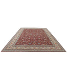 Heritage 10'1'' X 14'0'' Hand-Knotted Wool Rug 10'1'' x 14'0'' (303 X 420) / Red / Ivory