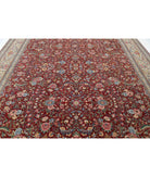 Heritage 10'1'' X 14'0'' Hand-Knotted Wool Rug 10'1'' x 14'0'' (303 X 420) / Red / Ivory