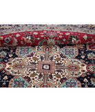 Heritage 8'0'' X 8'3'' Hand-Knotted Wool Rug 8'0'' x 8'3'' (240 X 248) / Pink / Blue