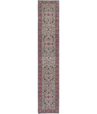 Heritage 2'8'' X 14'3'' Hand-Knotted Wool Rug 2'8'' x 14'3'' (80 X 428) / Ivory / Red