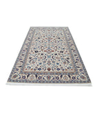 Heritage 5'0'' X 8'0'' Hand-Knotted Wool Rug 5'0'' x 8'0'' (150 X 240) / Ivory / Blue