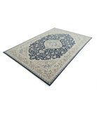 Heritage 5'11'' X 8'10'' Hand-Knotted Wool Rug 5'11'' x 8'10'' (178 X 265) / Blue / Taupe