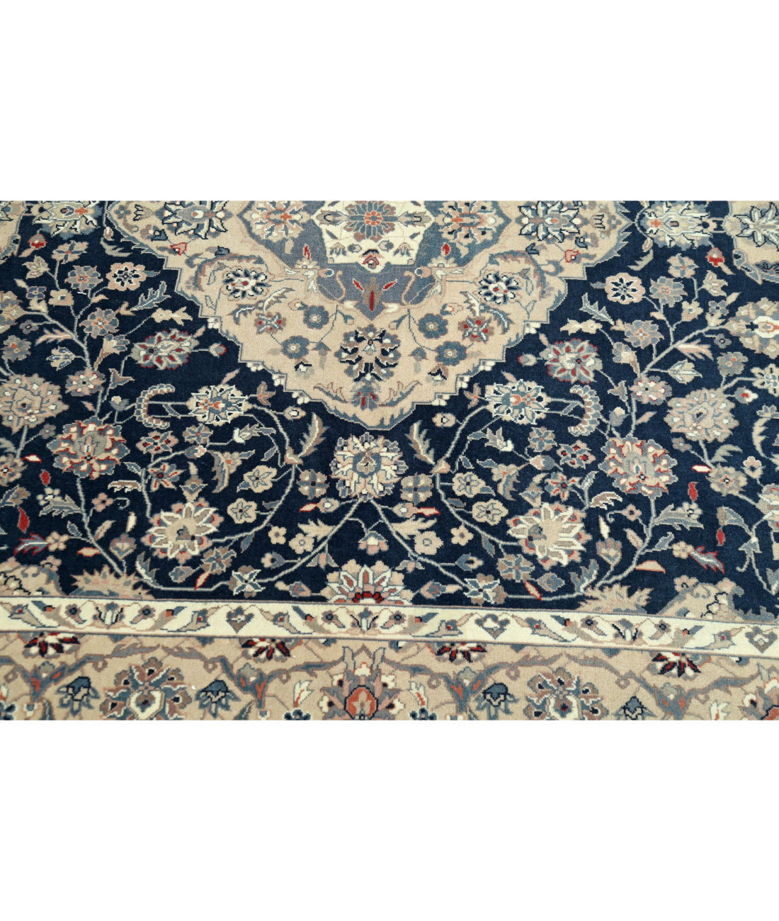 Heritage 5'11'' X 8'10'' Hand-Knotted Wool Rug 5'11'' x 8'10'' (178 X 265) / Blue / Taupe