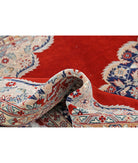 Heritage 6'0'' X 8'11'' Hand-Knotted Wool Rug 6'0'' x 8'11'' (180 X 268) / Red / Blue