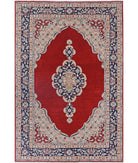 Heritage 6'0'' X 8'11'' Hand-Knotted Wool Rug 6'0'' x 8'11'' (180 X 268) / Red / Blue