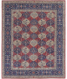 Heritage 8'1'' X 10'0'' Hand-Knotted Wool Rug 8'1'' x 10'0'' (243 X 300) / Red / Blue