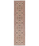 Heritage 2'9'' X 13'1'' Hand-Knotted Wool Rug 2'9'' x 13'1'' (83 X 393) / Ivory / Grey