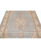 Heritage 6'1'' X 9'0'' Hand-Knotted Wool Rug 6'1'' x 9'0'' (183 X 270) / Blue / Ivory