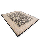 Heritage 8'3'' X 9'11'' Hand-Knotted Wool Rug 8'3'' x 9'11'' (248 X 298) / Black / Taupe