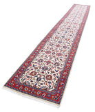 Heritage 2'10'' X 17'7'' Hand-Knotted Wool Rug 2'10'' x 17'7'' (85 X 528) / Ivory / Red