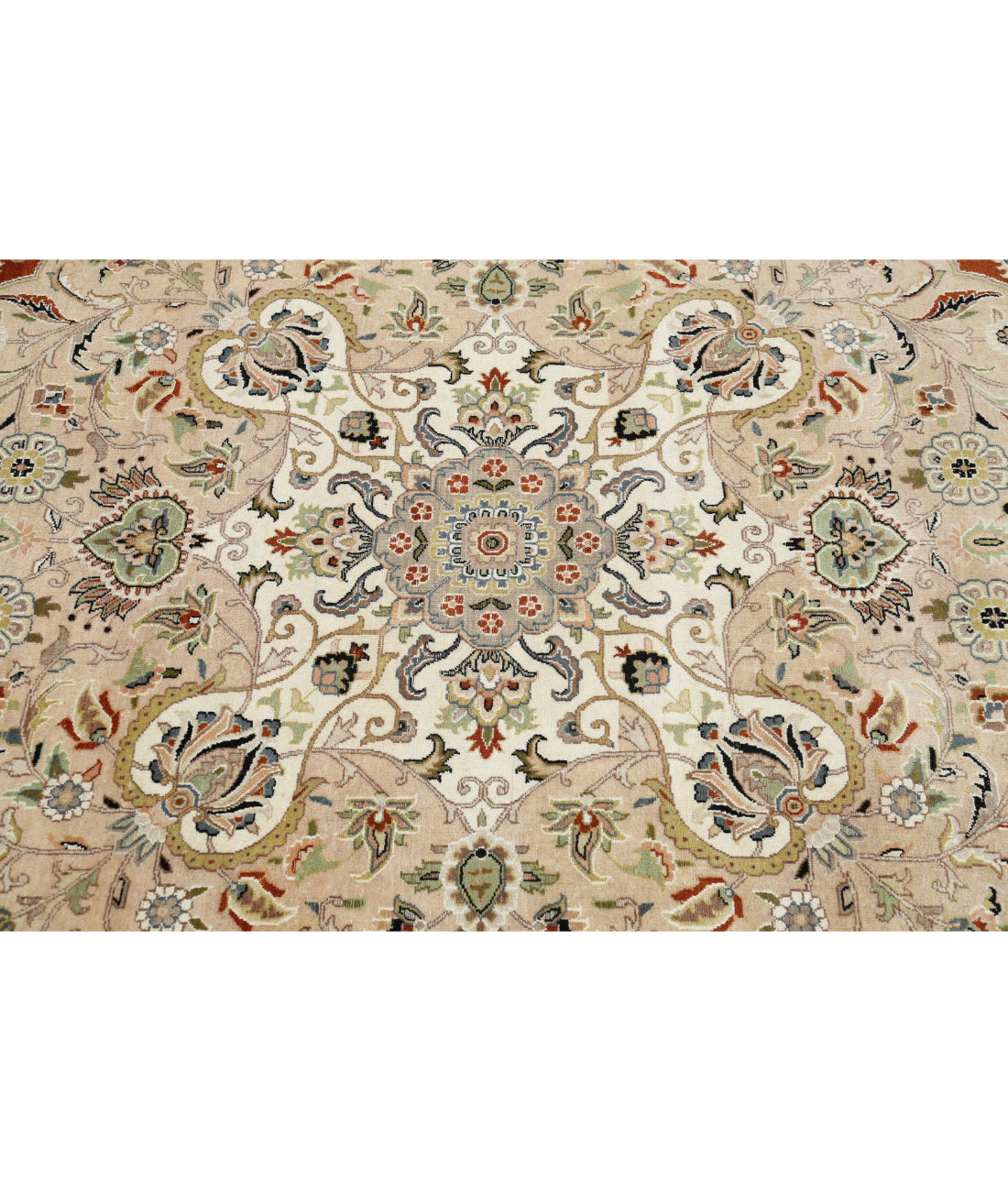 Heritage 12'0'' X 17'10'' Hand-Knotted Wool Rug 12'0'' x 17'10'' (360 X 535) / Ivory / Beige